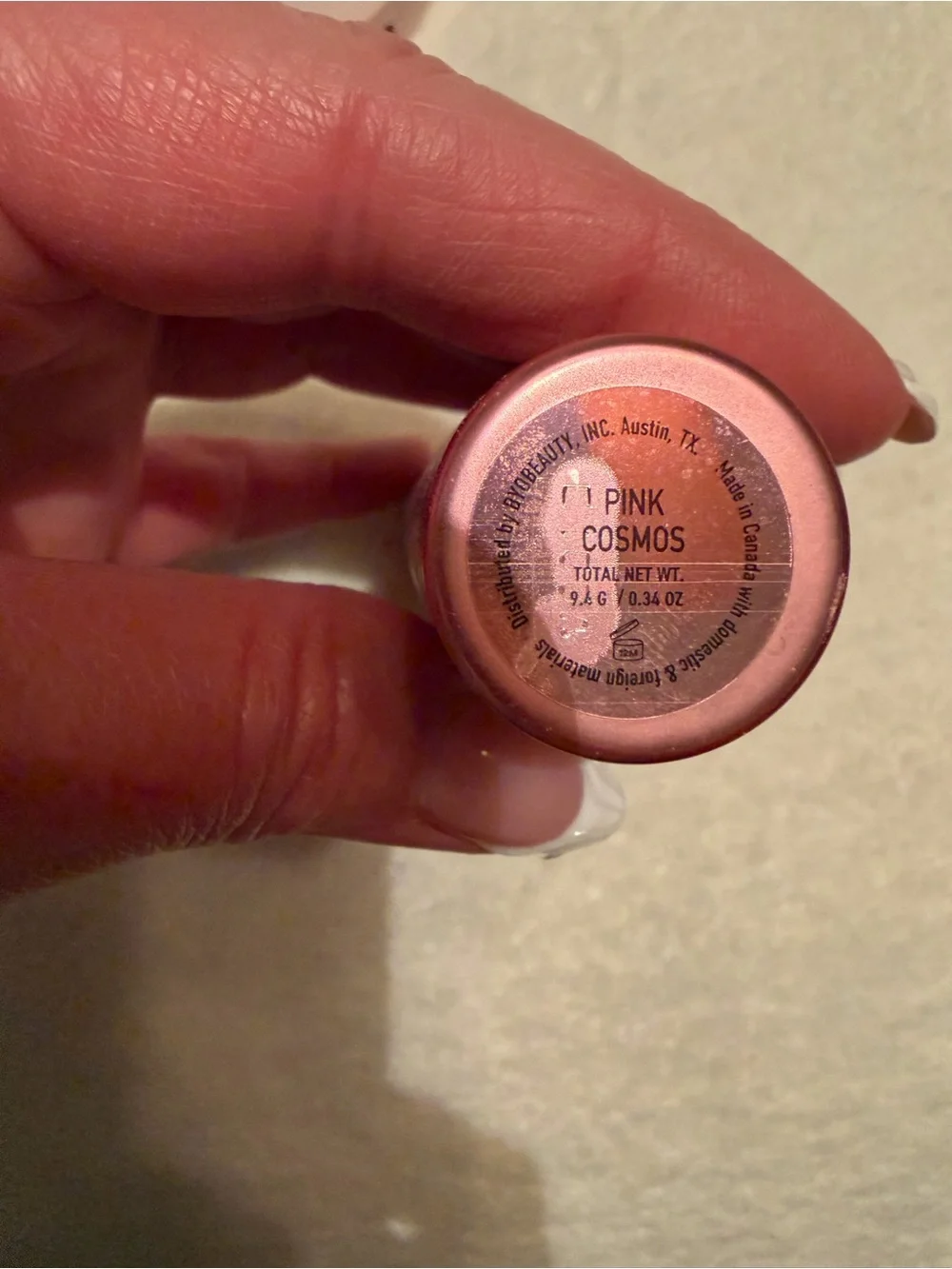 Dibs, blush and contour duo in pink cosmos